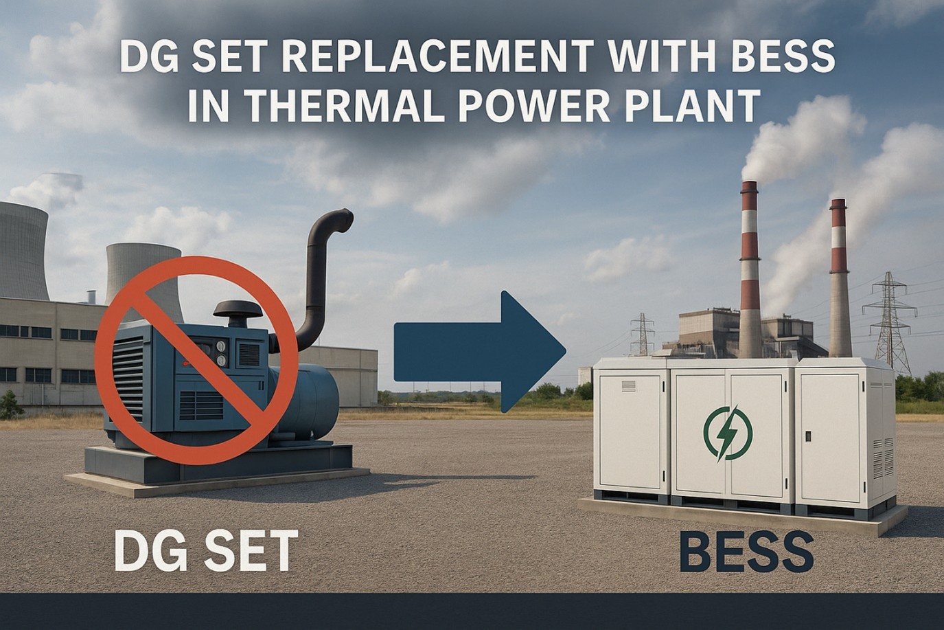 Proof of Concept for DG Replacement with BESS