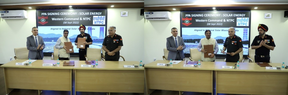 NTPC to supply RE Power to Military Engineering Services (MES)