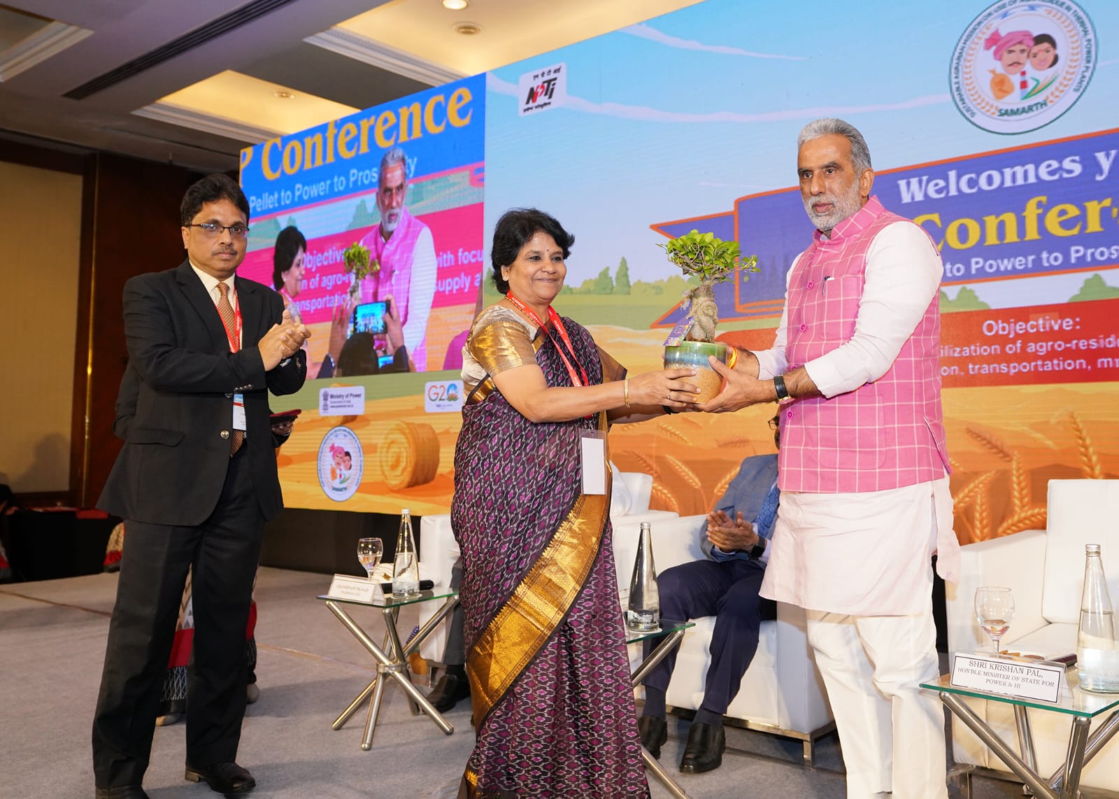 SAMARTH in collaboration with NPTI organizes National Conference on Biomass “3P -Pellet to Power to Prosperity”