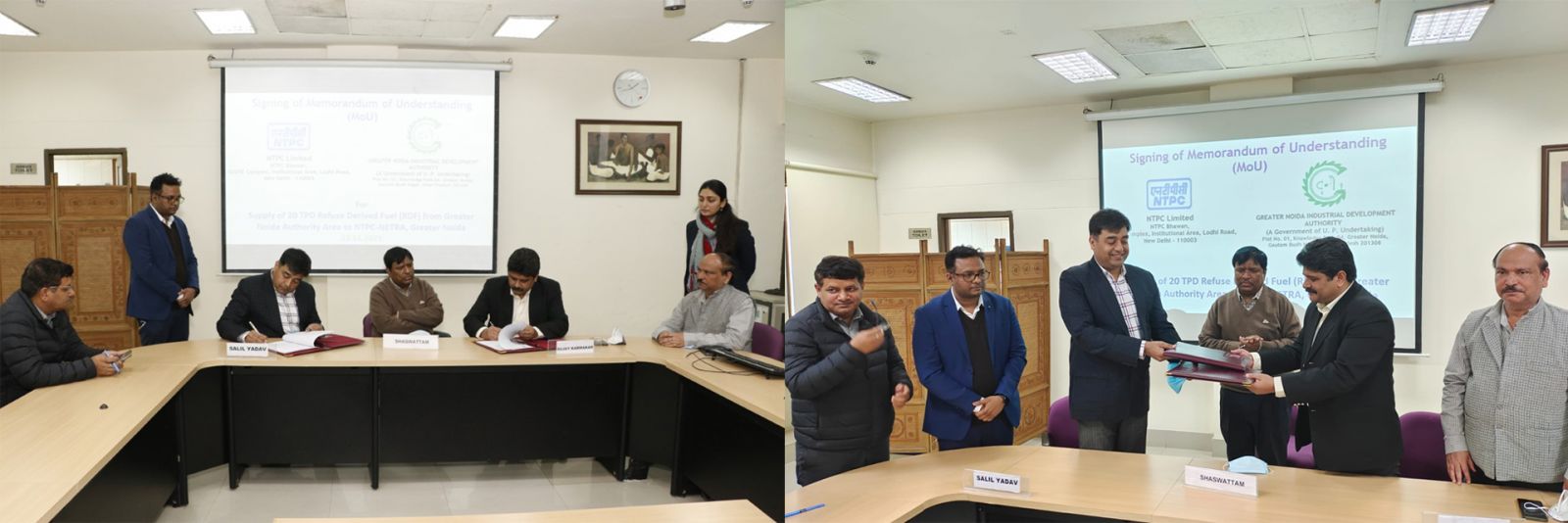 NTPC in pact with Greater Noida Authority to supply of Refused Derived Fuel