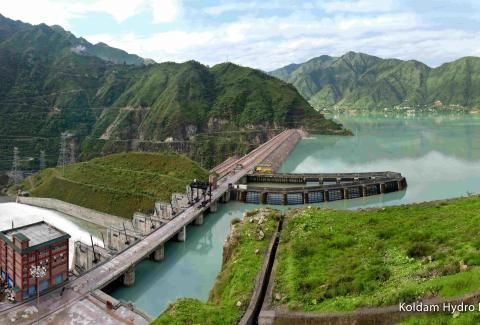 Koldam Hydro Power Station